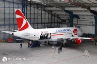 InstaForex airplane